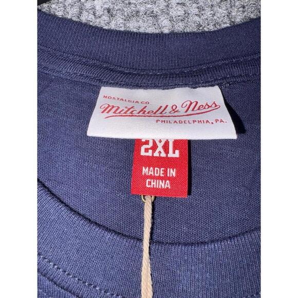 Mitchell and Ness MLS Kansas City Sporting Soccer SS TShirt Mens Size 2XL Blue - Picture 13 of 15